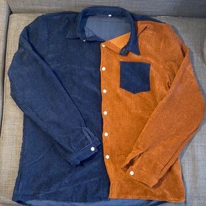 Men’s corduroy button down